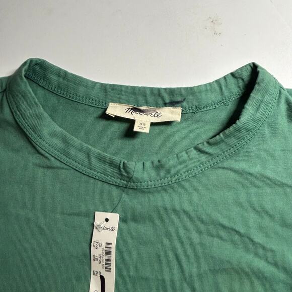 Madewell Women's The Perfect Crewneck Tee Allday Jersey Cotton XS New - Picture 3 of 8